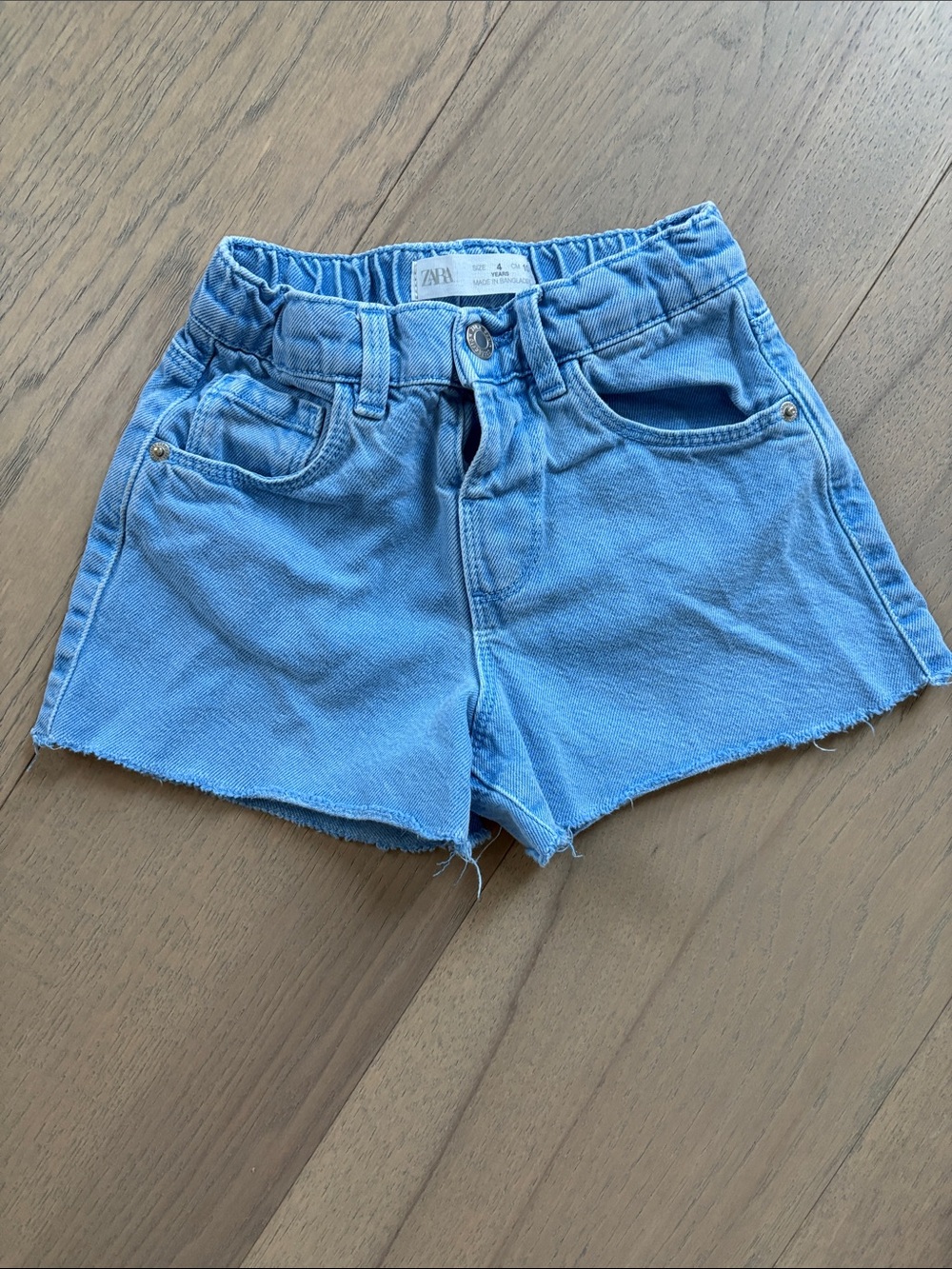Zara Toddler Girls Denim Shorts